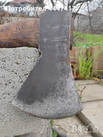 Стара Германска брадва , снимка 3 - Градински инструменти - 52679452
