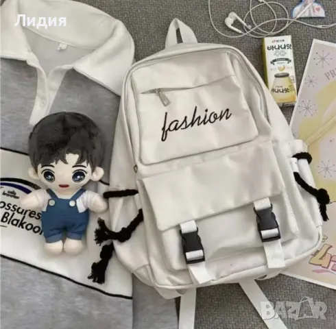 Дамска текстилна  раница , снимка 2 - Чанти - 48382804