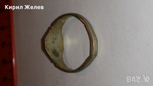 Старинен пръстен сачан над стогодишен -59551, снимка 4 - Други ценни предмети - 28868768