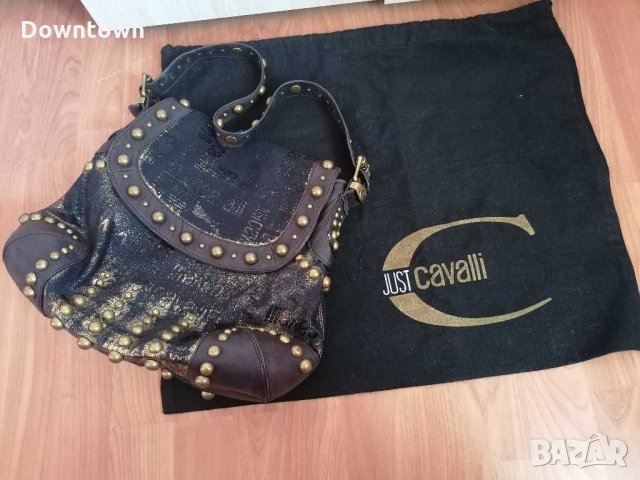 JUST CAVALLI#Roberto Cavalli #оригинална чанта #естествена кожа , снимка 9 - Чанти - 29014987