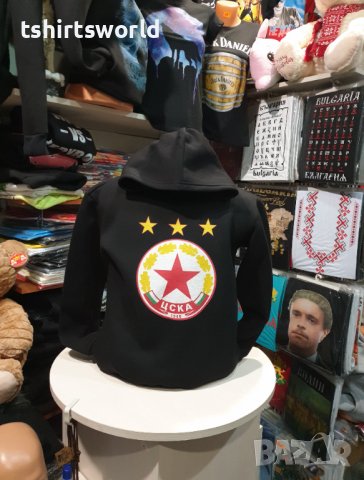 Нов мъжки суичър с дигитален печат на футболния отбор ЦСКА (CSKA), снимка 8 - Суичъри - 37937765