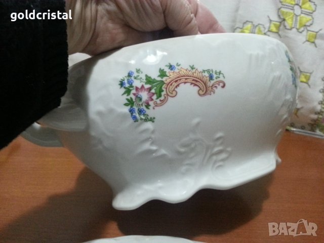 Полски порцелан супник-, снимка 2 - Антикварни и старинни предмети - 43245785