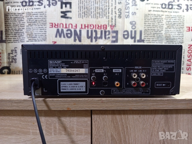 "Sharp"Minidisc Recorder MD-R1, снимка 7 - Аудиосистеми - 52929444