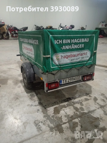 регестрирано ремарке STEMA 2011г до 750кг , снимка 3 - Ремаркета - 53295614