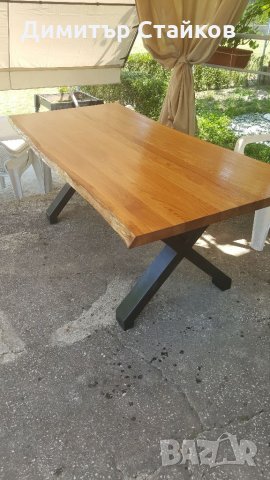 Дъбова маса, снимка 3 - Маси - 34791996