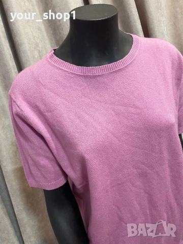 Дамска кашмирена мека блуза тениска Кашмир , снимка 2 - Тениски - 52720105