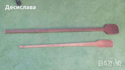 Дълги дървени лъжици отпреди 40 години