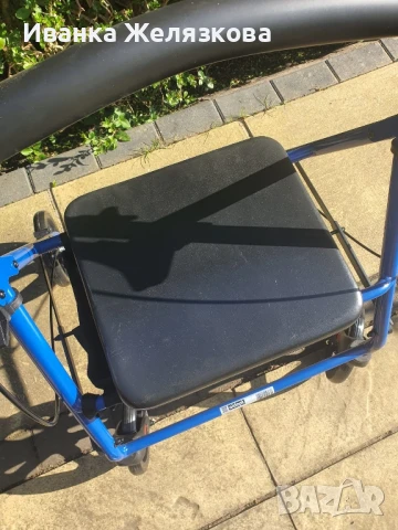 проходилка за трудно подвижни хора със спирачки и седалка за почивка., снимка 3 - Други - 51007994