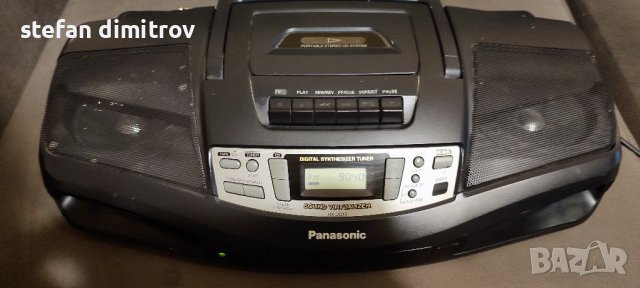 Panasonic RX-DS18 Sound Virtualizer XBS AM/FM/CD/Tape Stereo Boom Box, снимка 18 - Радиокасетофони, транзистори - 37346030