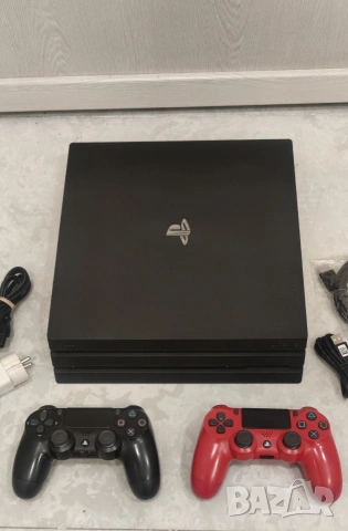 PS4-Pro-1 Tb+2 Джойстика