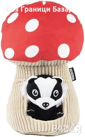 Нова Интерактивна играчка за кучета с язовец и къща-гъба за лакомства