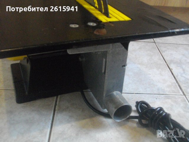 750W/ф200мм Профи Ел. Машина Рязане Плочи/Плочки Нова/ 500W-Немски Настолен Циркуляр HANNING-ф200мм, снимка 12 - Други инструменти - 40883044