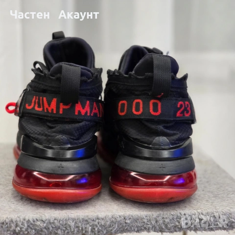 Air Jordan Proto Max 720 "Black/Gym Red-Black" , снимка 5 - Маратонки - 53167851