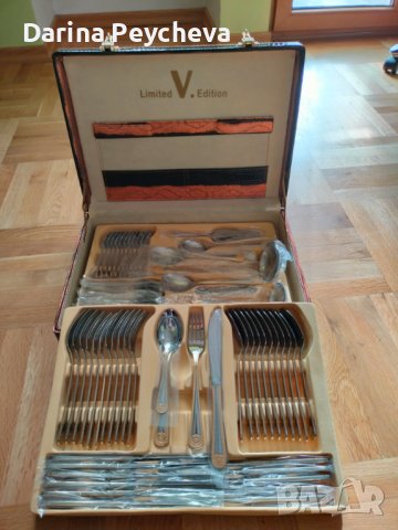 Луксозен комплект за хранене Limited V. Edition от 72 части , снимка 1 - Прибори за хранене, готвене и сервиране - 39110499