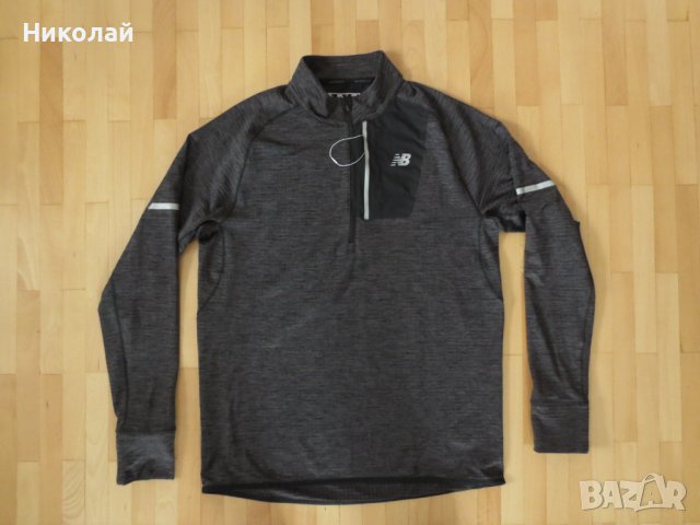 New Balance Heat Half Zip, снимка 2 - Спортни дрехи, екипи - 39335378
