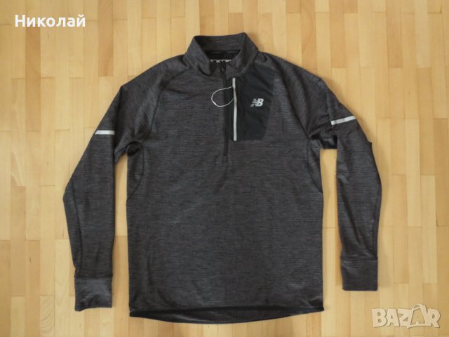 New Balance Heat Half Zip, снимка 2 - Спортни дрехи, екипи - 39335378