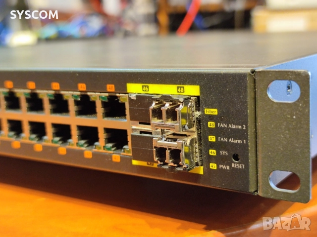 Суич Planet WGSW-48040HP (48 гигабитови POE порта), снимка 4 - Суичове - 52058549