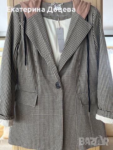 Сако Фетиш с качулка, снимка 6 - Сака - 43723637