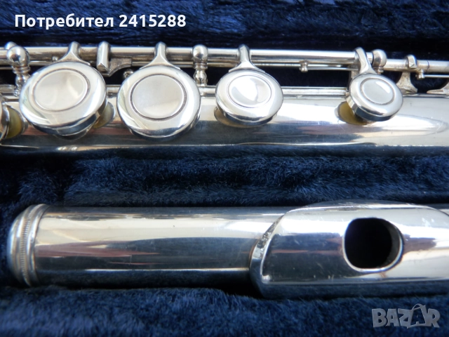 Продавам флейта Юпитер тайванско производство посребрена, снимка 2 - Духови инструменти - 52998824