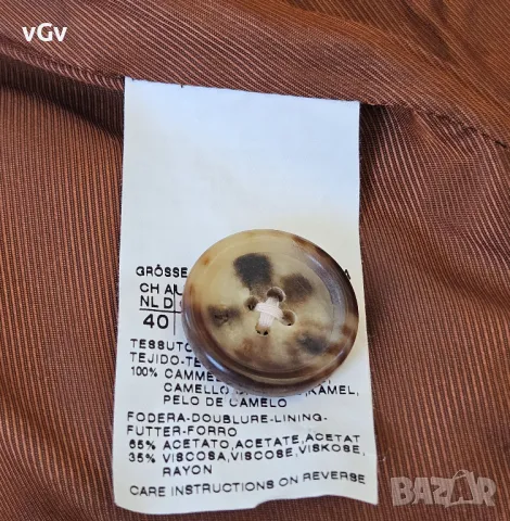 Дамско яке/сако Max Mara CamilWool Cassidy Blazer - L , снимка 6 - Сака - 49153465