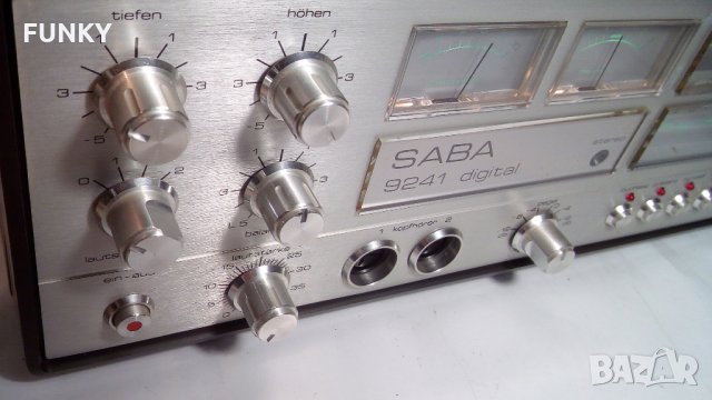 SABA 9241 AM/FM Stereo Receiver (1977 - 1979), снимка 3 - Ресийвъри, усилватели, смесителни пултове - 27162327