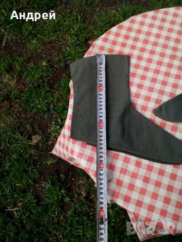 Стари брезентови калцуни,чорапи #2, снимка 6 - Антикварни и старинни предмети - 28730412