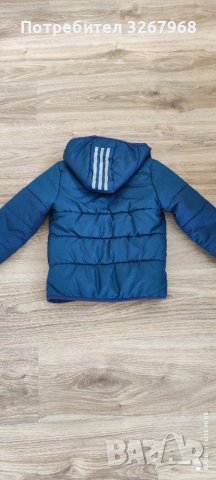 Adidas детско пухено яке за 5/6 годинки, снимка 6 - Детски якета и елеци - 43376798