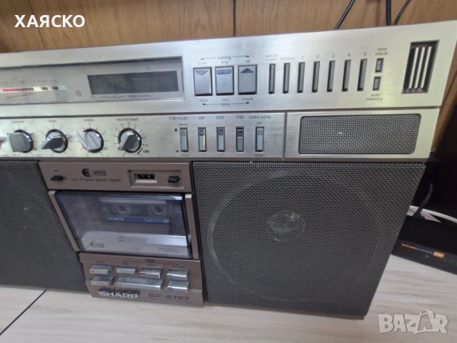 SHARP GF-9797, снимка 4 - Радиокасетофони, транзистори - 50562456