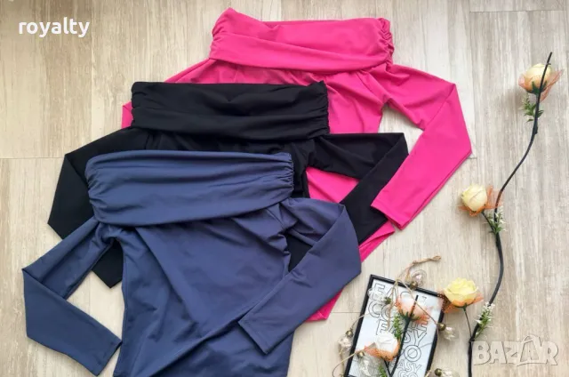 Дамско боди/блуза Различни цветове , снимка 13 - Блузи с дълъг ръкав и пуловери - 49698794