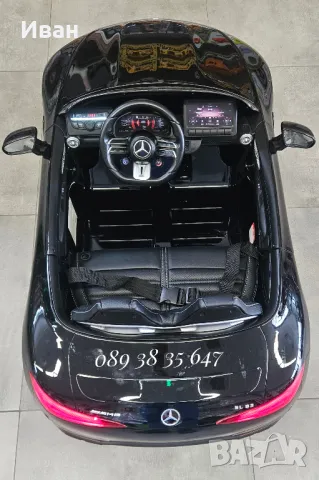 ТОП ЦЕНА!Акумулаторна кола Mercedes SL63 AMG с 12V батерия,EVA гуми,металик , снимка 12 - Коли, камиони, мотори, писти - 47023565