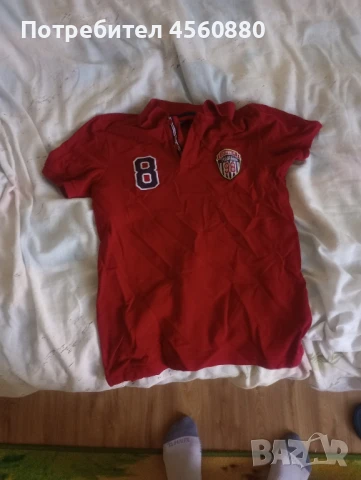 Червена блуза на отбора southblue, снимка 2 - Блузи - 51325632