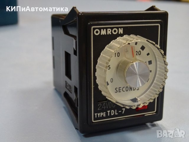 реле време Omron TDL-7 24VDC 30s solid state timer, снимка 8 - Резервни части за машини - 37673584