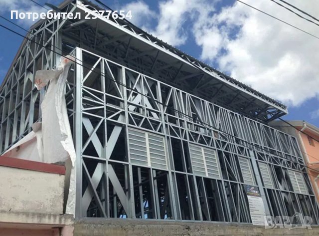 59€/м2-Надстрояване на къщи с метални конструкции - КРЕДИТ, снимка 4 - Монтажи - 44100380