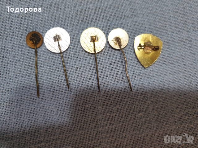 Дунав-Русе- Клубни значки, снимка 3 - Антикварни и старинни предмети - 36538102