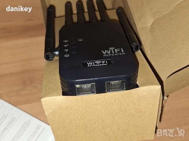 WiFi усилвател, репийтър, repeater, Access Points AP с лан вход изход, снимка 4 - Рутери - 52540097