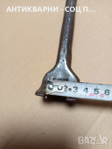 Соц Стара Щанга Лост Тегло 1.180кг., снимка 10 - Антикварни и старинни предмети - 52203717