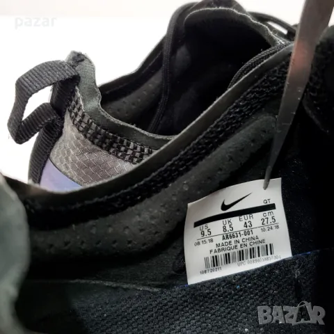 NIKE AR6631 AIR VaporMax 2019 Оригинални Маратонки 42.5-43 27.5см, снимка 9 - Маратонки - 49590610