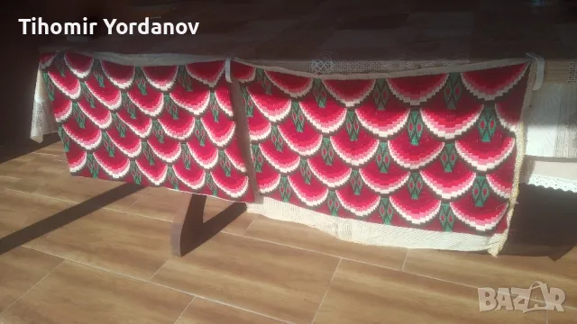 Бродирана възглавница -2 броя., снимка 15 - Антикварни и старинни предмети - 50302846