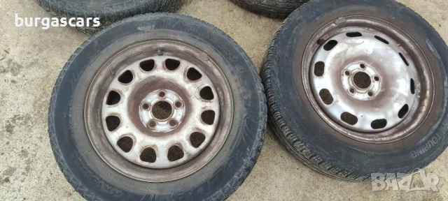 Джанти с гуми 15ки Vw Golf 4 - 150лв, снимка 5 - Части - 48041541