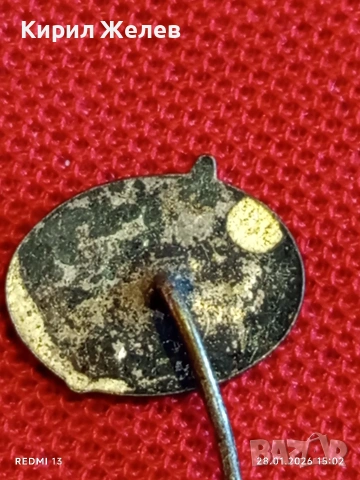 Две значки от соца Авиокомпания ТАБСО от 50г. редки за КОЛЕКЦИЯ 53549, снимка 4 - Колекции - 53258391