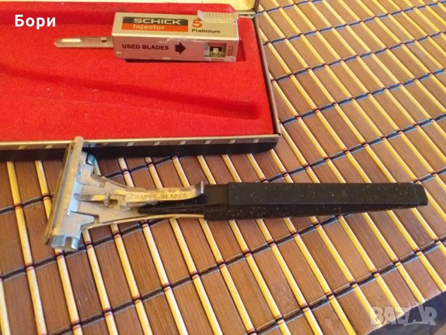  SCHICK '500' Injector Razor 1958-1964, снимка 9 - Други ценни предмети - 27757119