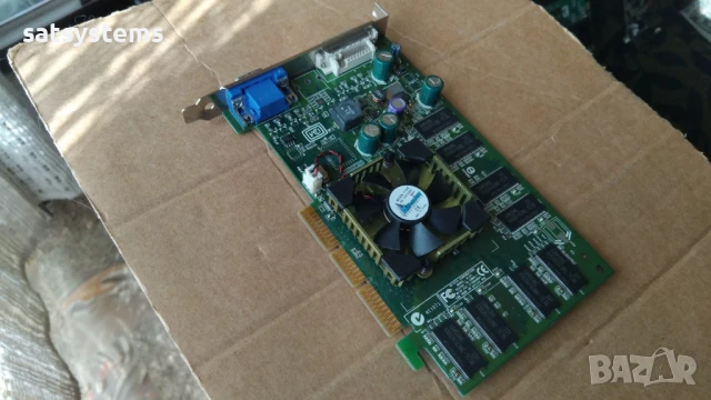 Видео карта NVidia Quadro Dell FX 500 128MB DDR 128bit AGP, снимка 4 - Видеокарти - 50899699