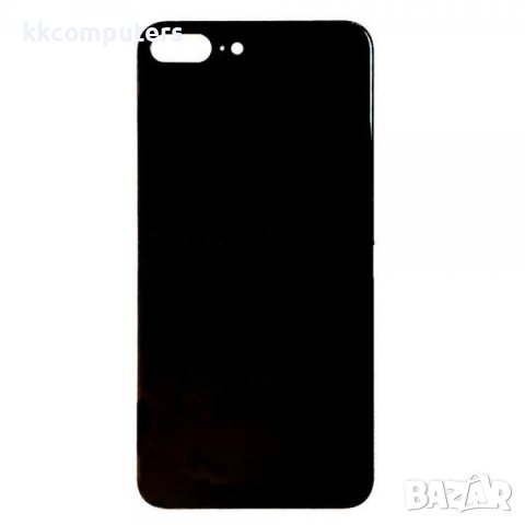 Капак батерия / Задно стъкло (BIG HOLE) за iPhone 8 Plus 5.5 / Черен Баркод : 482367, снимка 1 - Резервни части за телефони - 36976567
