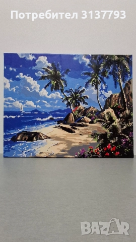 Ръчно рисувани картини по номера. Размер 40/50, снимка 2 - Картини - 52115118