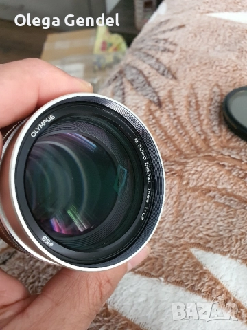 m.zuiko 75mm f1.8, снимка 2 - Фотоапарати - 51549167