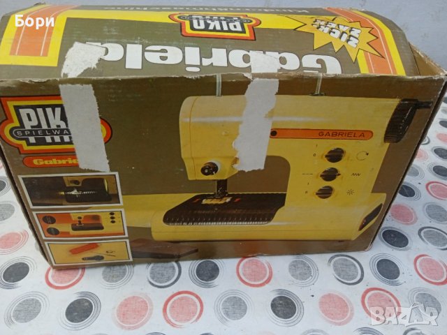 PIKO GABRIELA детска шевна машина ГДР, снимка 7 - Други ценни предмети - 39318774