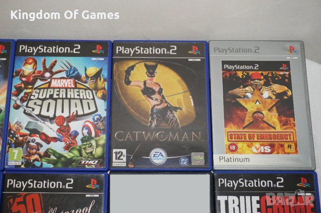 Игри за PS2 Marvel Super Hero Squad/Catwoman/Mike Tyson/America's 10 Most Wanted, снимка 2 - Игри за PlayStation - 48257539