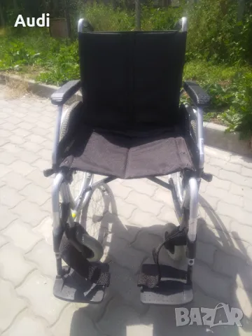 Чисто нова инвалидна рингова количка. За възрастни, оперирани, трудно подвижни хора.  Сгъваема, степ, снимка 16 - Инвалидни колички - 50408278