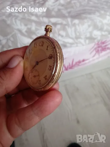 джобен часовник позлатен , снимка 4 - Джобни - 49631285