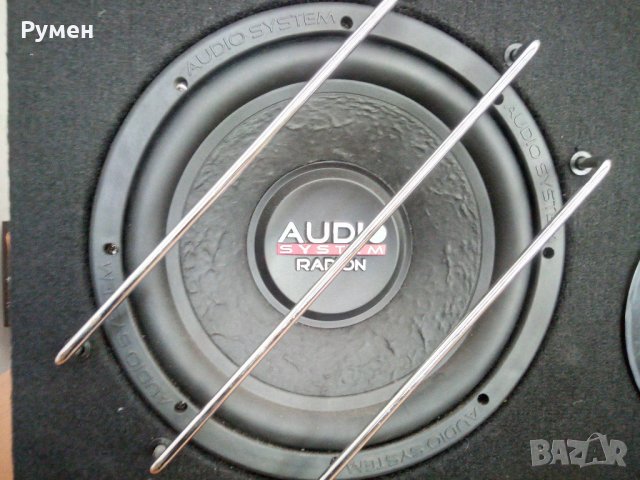 Суббас за кола Audio System RADION 10 BR Subwoofer + подарък 5м кабел Oehlbachh, снимка 5 - Аксесоари и консумативи - 28937041